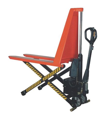 Powered-Lift/Manual-Push High-Lift Pallet Jacks