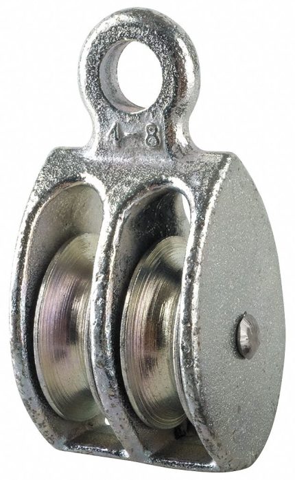 Fixed-Eye Attached Pulley Blocks