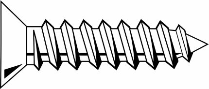 Flat Head Sheet Metal Screws