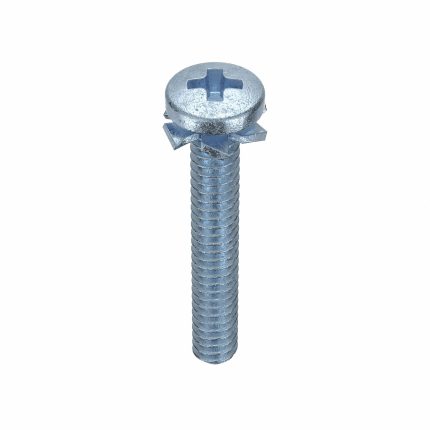 Machine Screws with External Tooth Lock Washers