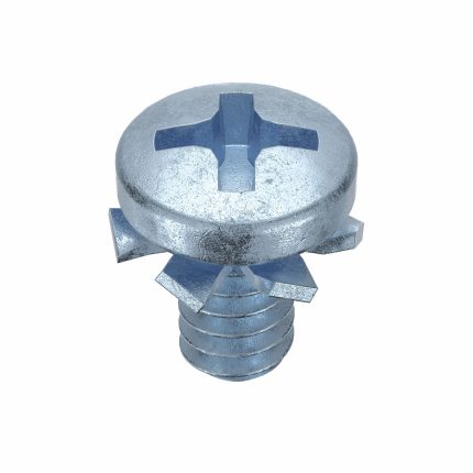 Machine Screws with External Tooth Lock Washers