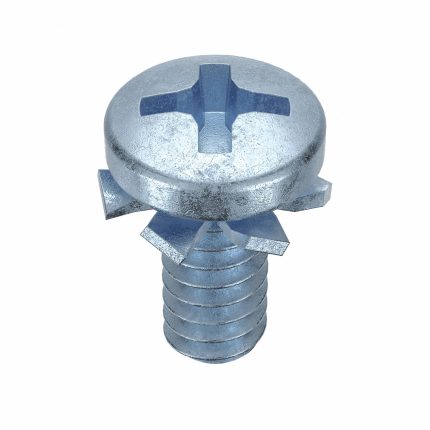 Machine Screws with External Tooth Lock Washers