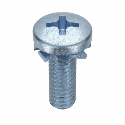 Machine Screws with External Tooth Lock Washers