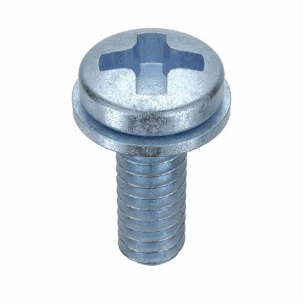 Machine Screws with Internal Tooth Lock Washers