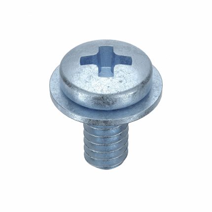 Machine Screws with Internal Tooth Lock Washers