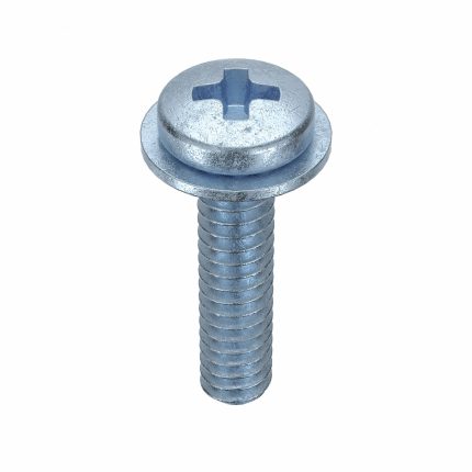 Machine Screws with Internal Tooth Lock Washers