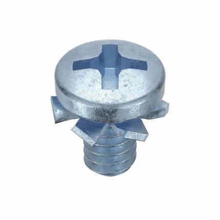 Machine Screws with Internal Tooth Lock Washers