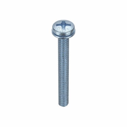 Machine Screws with Internal Tooth Lock Washers