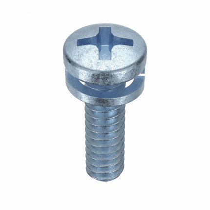 Machine Screws with Split Lock Washers