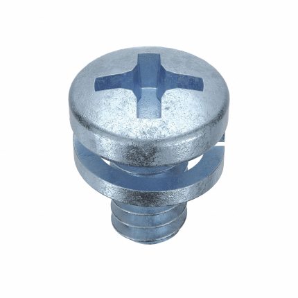 Machine Screws with Split Lock Washers