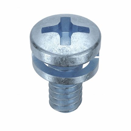 Machine Screws with Split Lock Washers