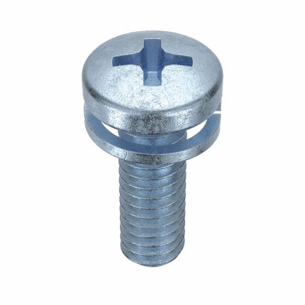 Machine Screws with Split Lock Washers