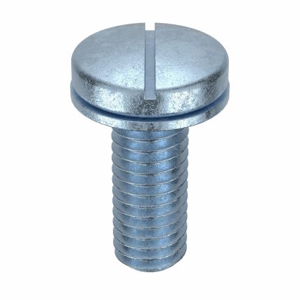 Machine Screws with Internal Tooth Lock Washers