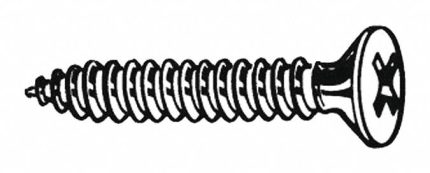 Flat Head Sheet Metal Screws