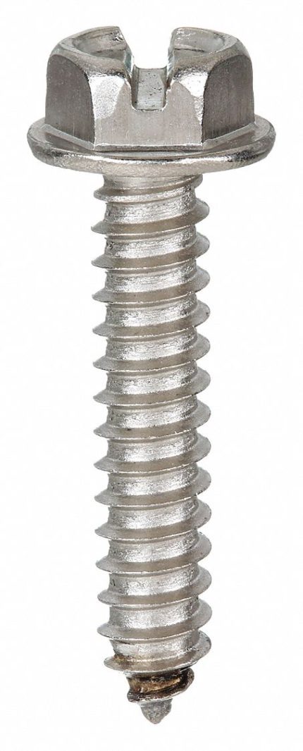 Hex Head Washer Sheet Metal Screws