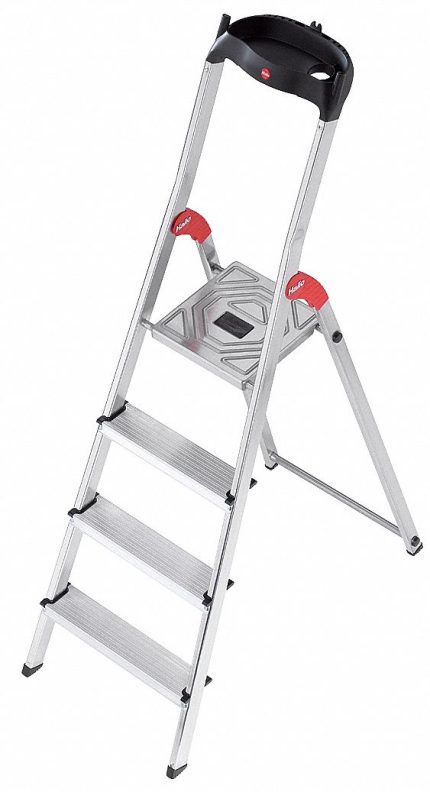 Lightweight Aluminum Platform Stepladders