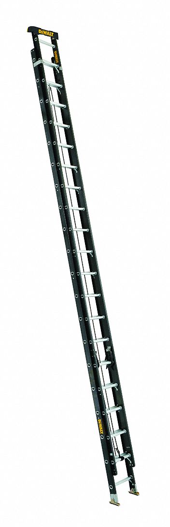 Non-Conductive Fiberglass Extension Ladders