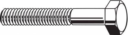 Class 8.8 Steel Hex Head Cap Screws