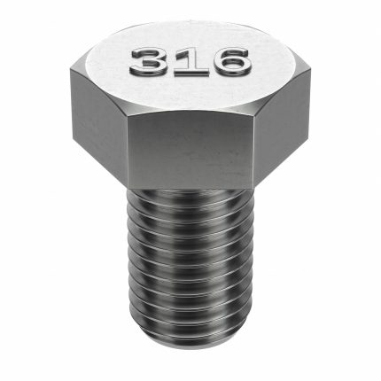 316 Stainless Steel Hex Head Cap Screws