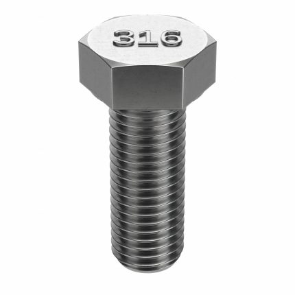 316 Stainless Steel Hex Head Cap Screws