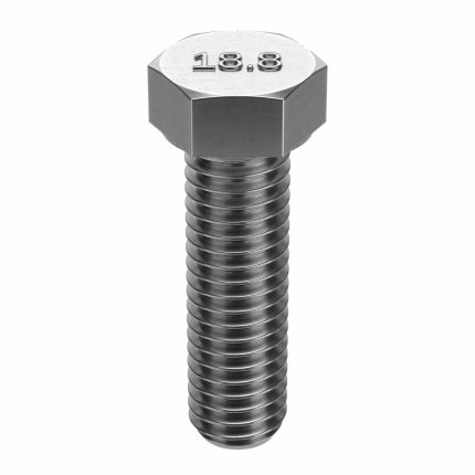 18-8 Stainless Steel Hex Head Cap Screws