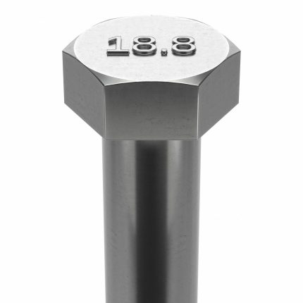 18-8 Stainless Steel Hex Head Cap Screws