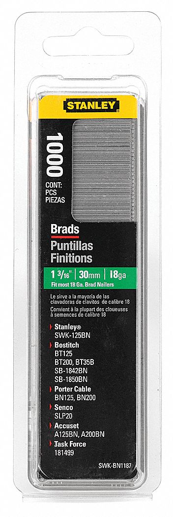 Trim Nails, Finishing Nails, & Brad Nails