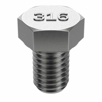 316 Stainless Steel Hex Head Cap Screws