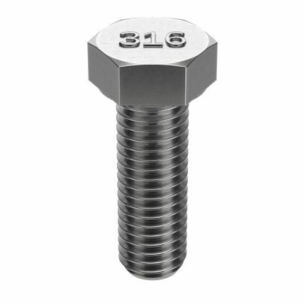 316 Stainless Steel Hex Head Cap Screws