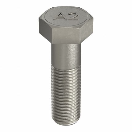 A2 Stainless Steel Hex Head Cap Screws