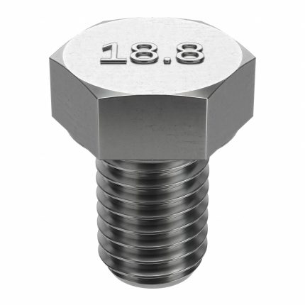 18-8 Stainless Steel Hex Head Cap Screws