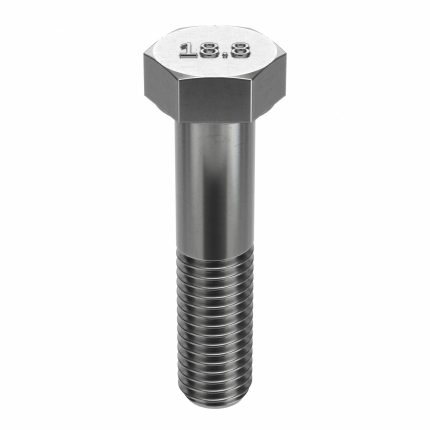 18-8 Stainless Steel Hex Head Cap Screws