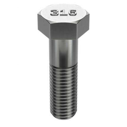 316 Stainless Steel Hex Head Cap Screws