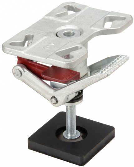 Heavy-Duty Adjustable-Height Floor Locks