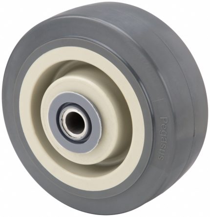 Antimicrobial Polyurethane Tread on Plastic Core Wheels