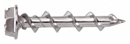 One Piece Self-Threading Anchors