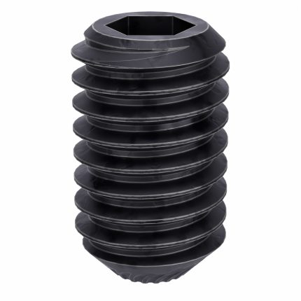 Knurled Cup Point Set Screws
