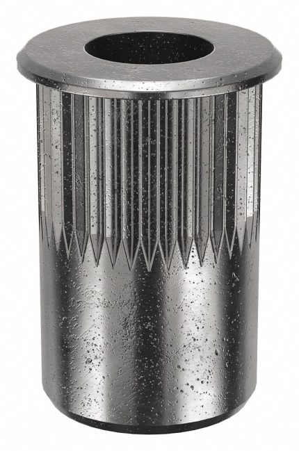 Low-Profile Twist-Resistant Rivet Nuts