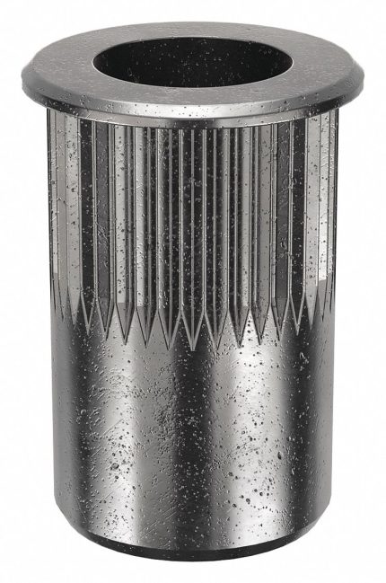 Low-Profile Twist-Resistant Rivet Nuts