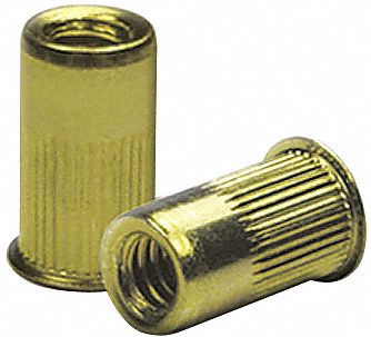 Low-Profile Twist-Resistant Rivet Nuts