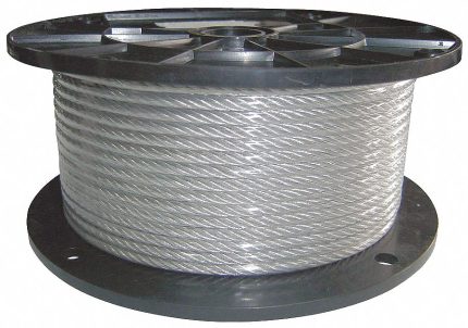 UV-Resistant Vinyl-Coated Wire Rope