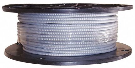 Extended-Use Nylon-Coated Wire Rope