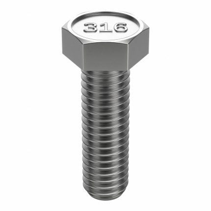 316 Stainless Steel Hex Head Cap Screws