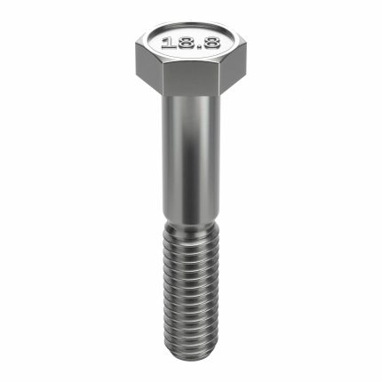 18-8 Stainless Steel Hex Head Cap Screws