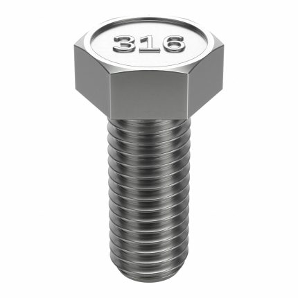 316 Stainless Steel Hex Head Cap Screws