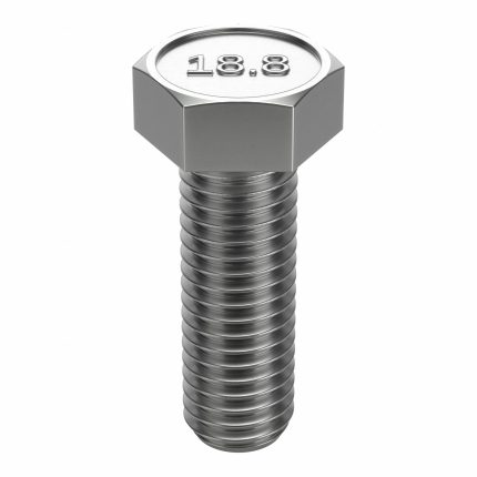 18-8 Stainless Steel Hex Head Cap Screws