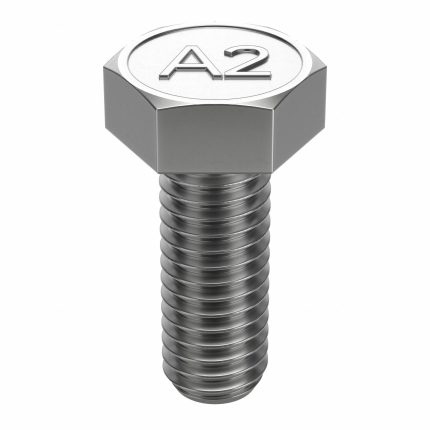 A2 Stainless Steel Hex Head Cap Screws