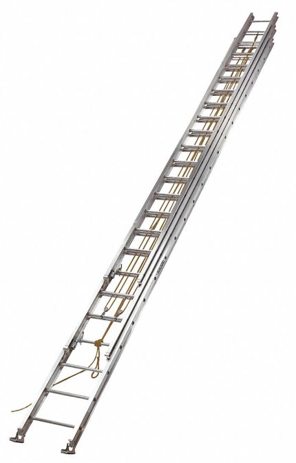 Lightweight Aluminum Extension Ladders