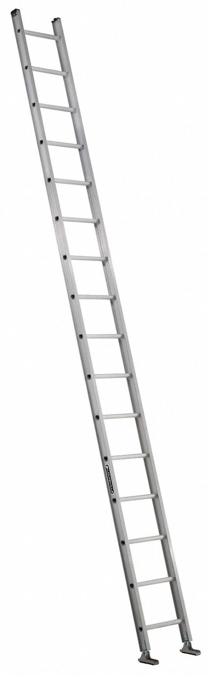Lightweight Aluminum Straight Ladders