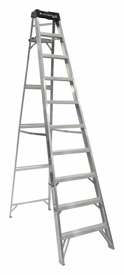 Lightweight Aluminum A-Frame Stepladders